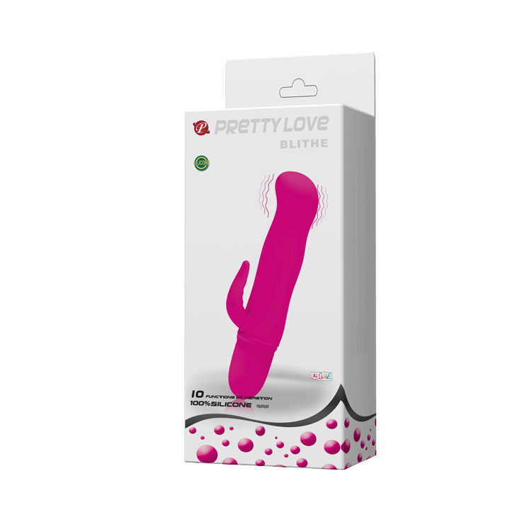 Вибратор Blithe Pretty Love, розовый