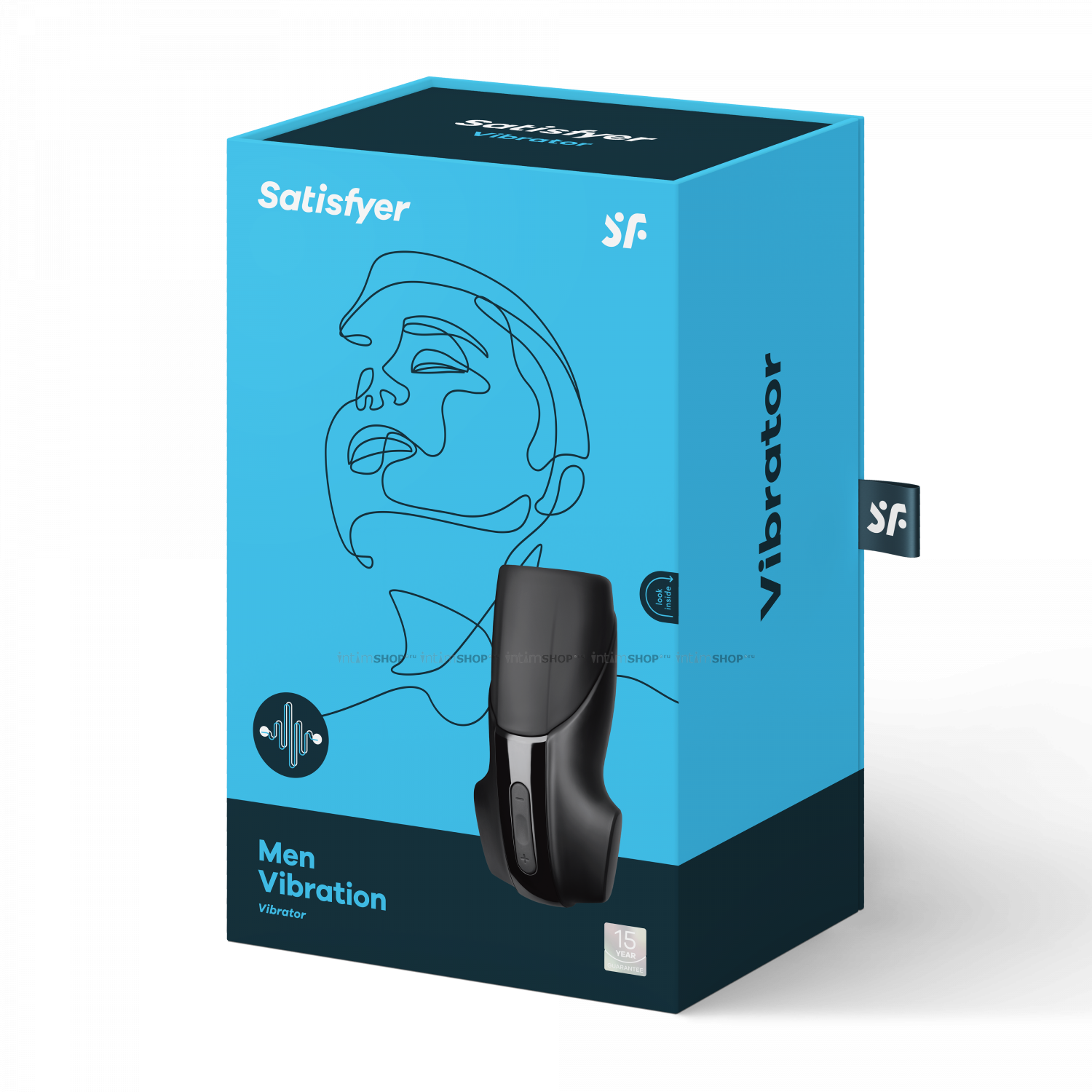 Мастурбатор Satisfyer Men Vibration, чёрный
