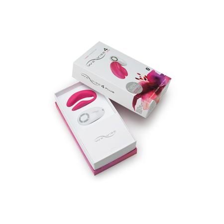 WE-VIBE-4 PLUS Электровибромассажер розовый на радиоуправлении (Ви вайб 4 Плюс)