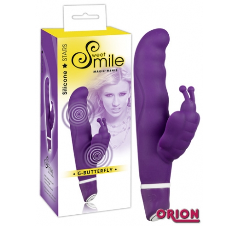 Вибратор Smile  Butterfly фиолетовый