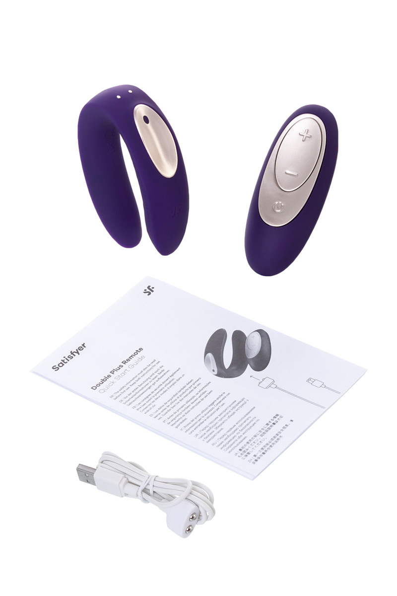 Вибратор для пар Partner Plus Remote с пультом ДУ