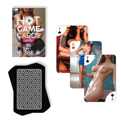 Карты HOT GAME CARDS роли