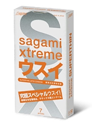 Ультратонкие презервативы Sagami Xtreme 7шт