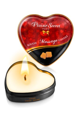 Свеча с массажным маслом Карамель 35 мл