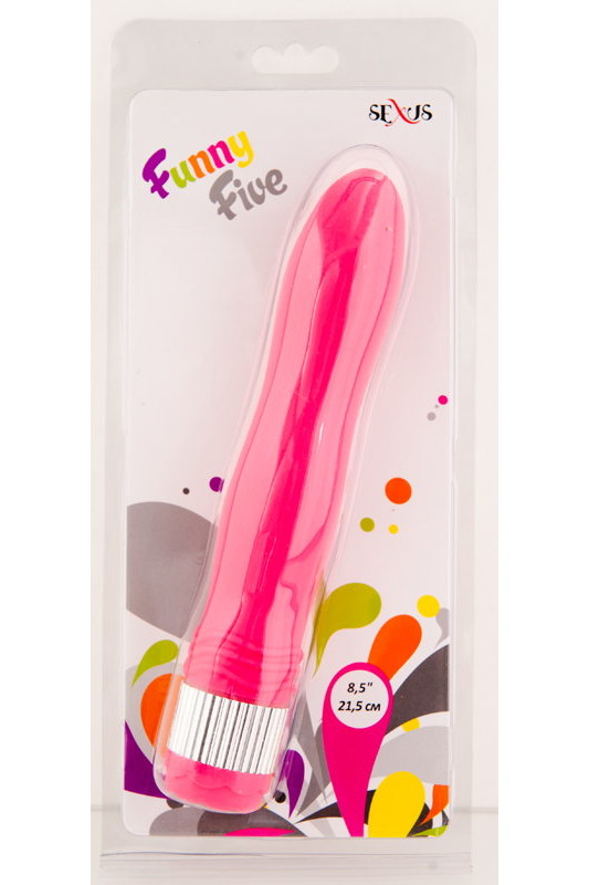 Вибратор водонепр.21,5см розовый