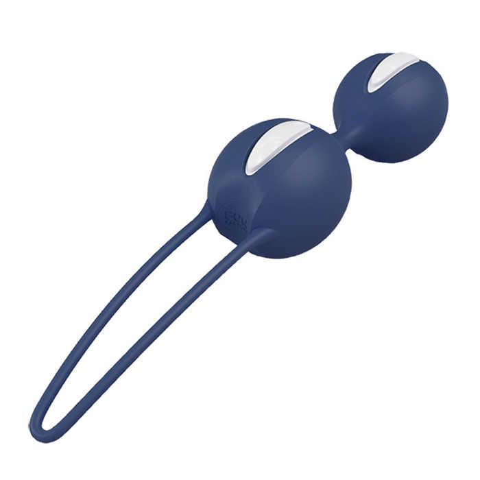 Вагинальные шарики Smartballs Duo Fun Factory, синие 3,5 см