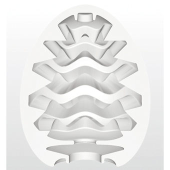 Мастурбатор "TENGA egg Wavy"