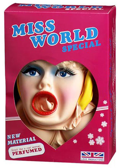 Кукла надувная "Miss World"