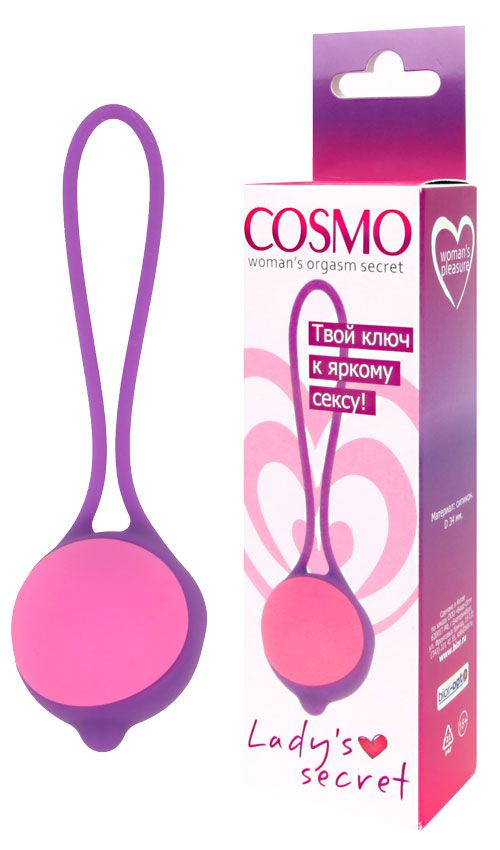 Шарик вагинальный Cosmo, d 34 мм