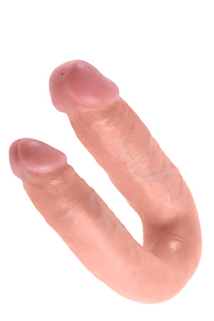 Фаллоимитатор двухсторонний U-SHAPED MEDIUM DOUBLE TROUBLE