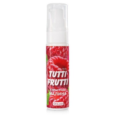 Съедобный лубрикант Ora Love Tutti-Frutti малина, 30 гр