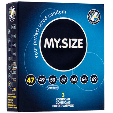 Презервативы "MY.SIZE" №3 размер 47 (ширина 47 mm)
