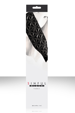 Шлепалка SINFUL PADDLE черная