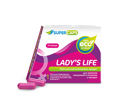 Возбуждающее средство для женщин Lady'sLife 1 КАПСУЛА