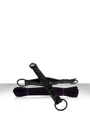 Фиксаторы для кровати Sinful Black Bed Restraint Straps черные