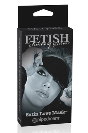 Маска атласная Satin Love Mask черная