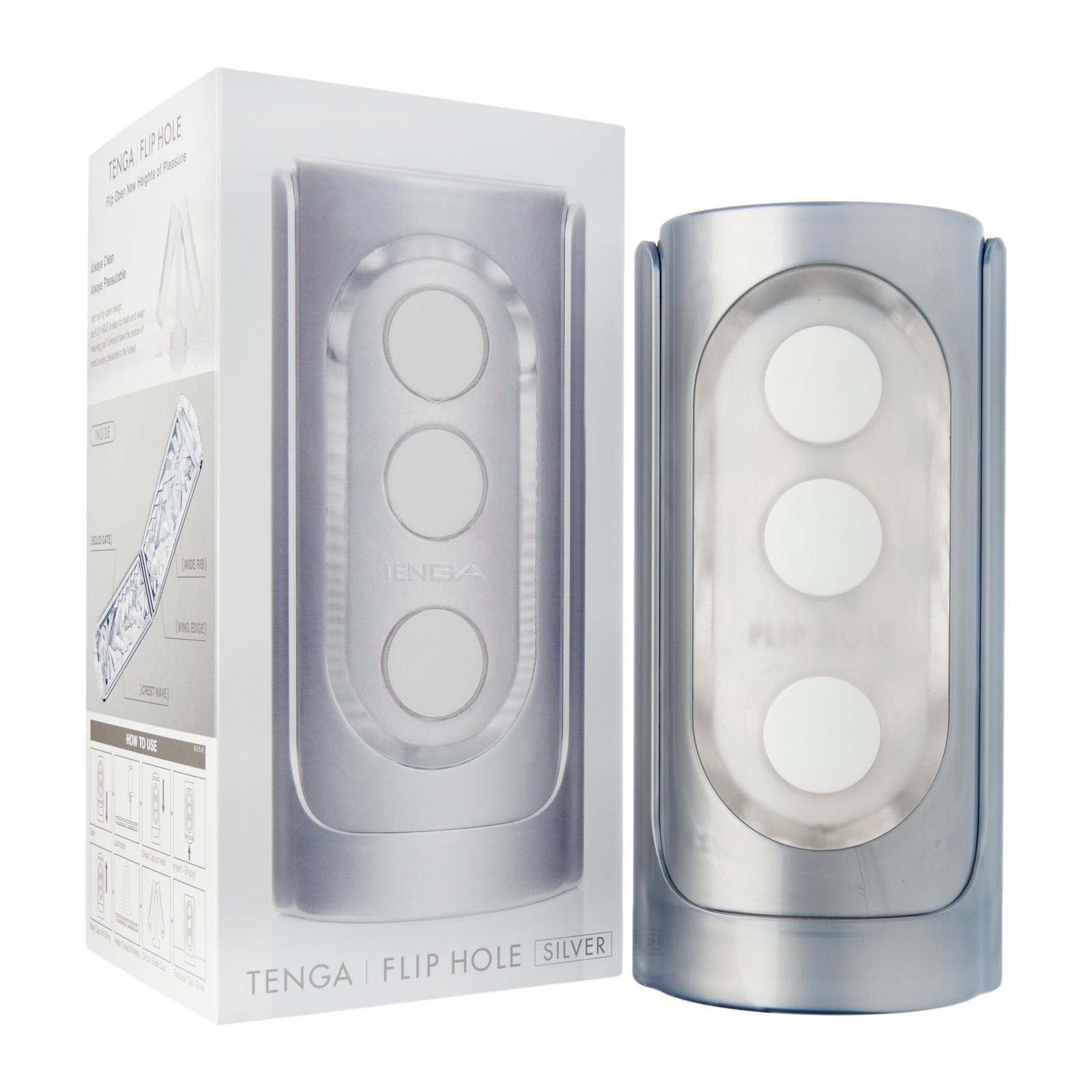 Мастурбатор TENGA - FLIP HOLE SILVER