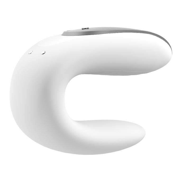 Вибратор для пар Satisfyer Double Fun с возможностью управления через пульт и приложение