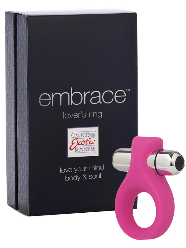 Вибро-кольцо Embrace Lover’s Ring – розовое