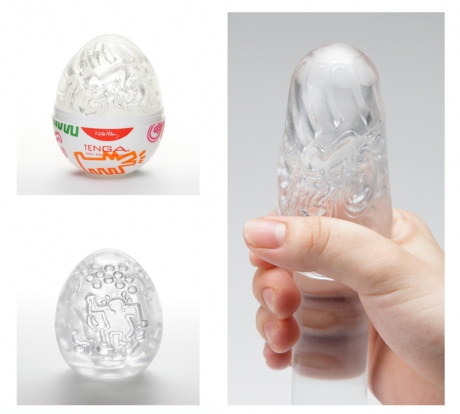 Мастурбатор яйцо "TENGA Keith Haring Egg Dance"