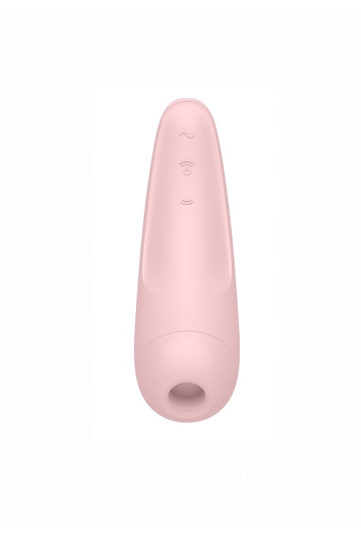 Вакуумно-волновой стимулятор клитора Curvy 2+ с возможностью управления через приложение