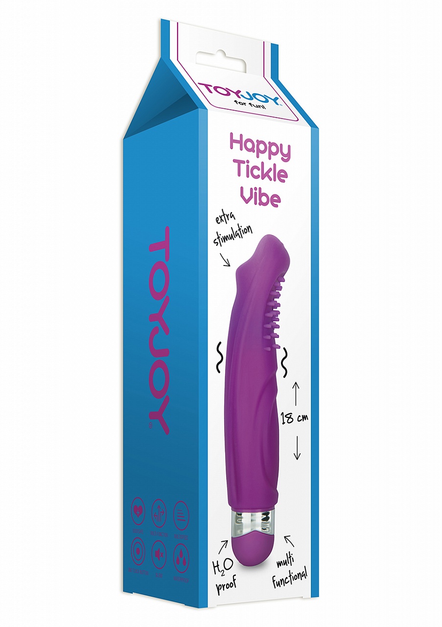 Вибратор Hi-Tech Happy Tickle Purple