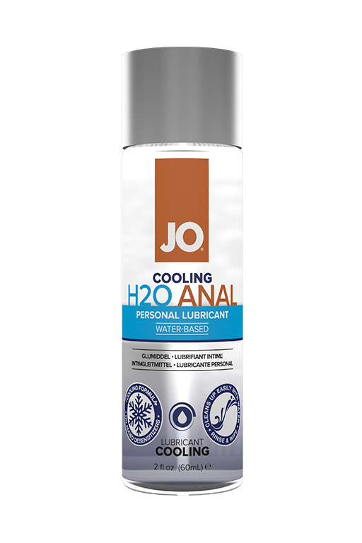 Анальный охлаждающий любрикант на водной основе JO Anal H2O COOL  (60 мл)