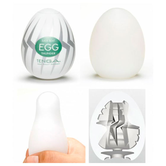 Мастурбатор яйцо "TENGA egg Thunder"