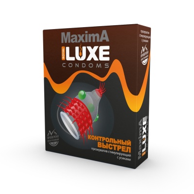 Презерватив Luxe "Контрольный выстрел" 1шт.