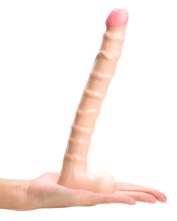Стимулятор Raging Hard-Ons Slim 9"ballsy телесный