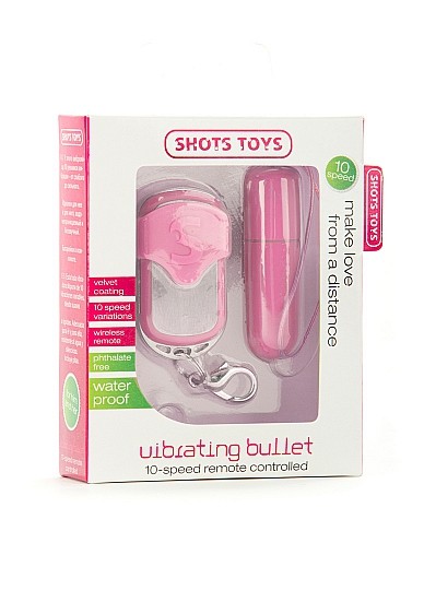 Вибропуля Remote Vibrating Bullet розовая