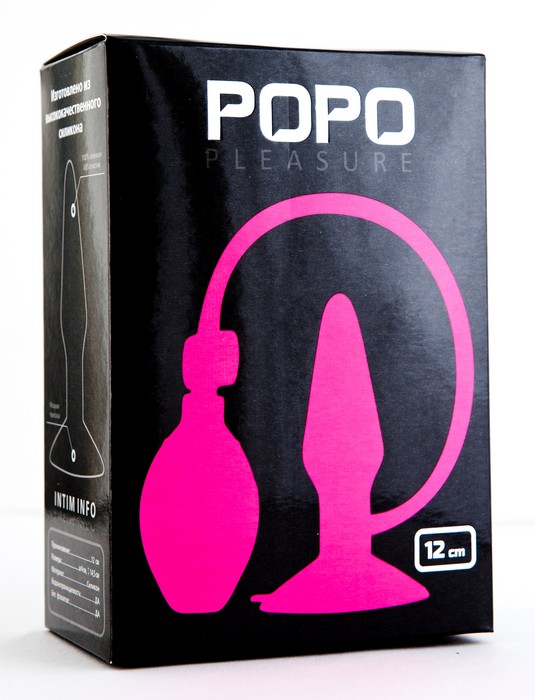 Анальная втулка надувная POPO Pleasure