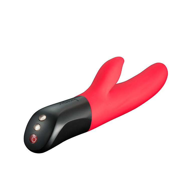 Вибратор-пульсатор Leopard красный