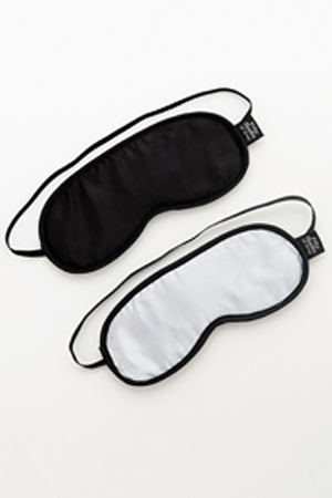Маска на глаза Soft Blindfold Twin Pack серая