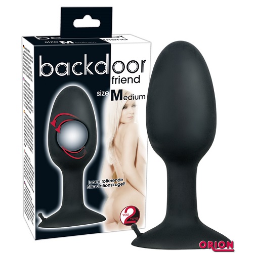 Втулка анальная средняя Backdoor 3,5 см