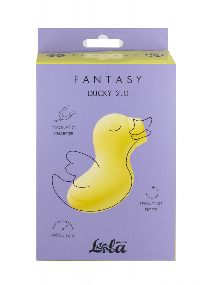 Вакуумный волновой стимулятор Ducky 2.0 в виде утенка