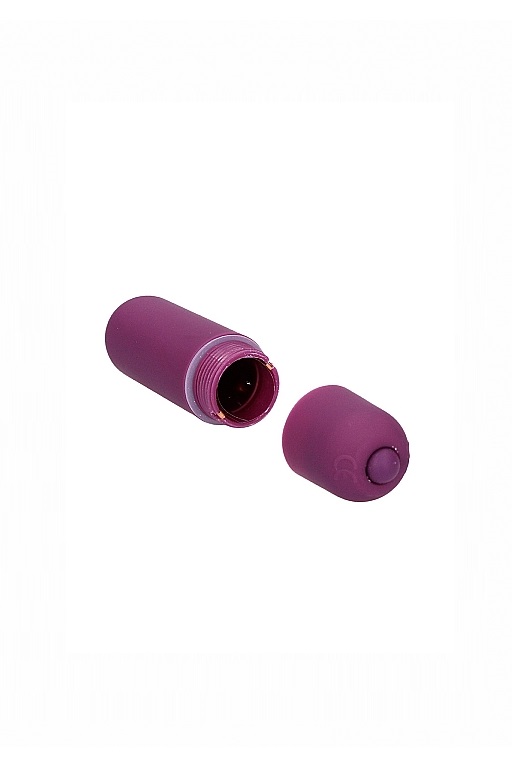 Вибропуля пластик фиолетовый 10 режимов вибрации