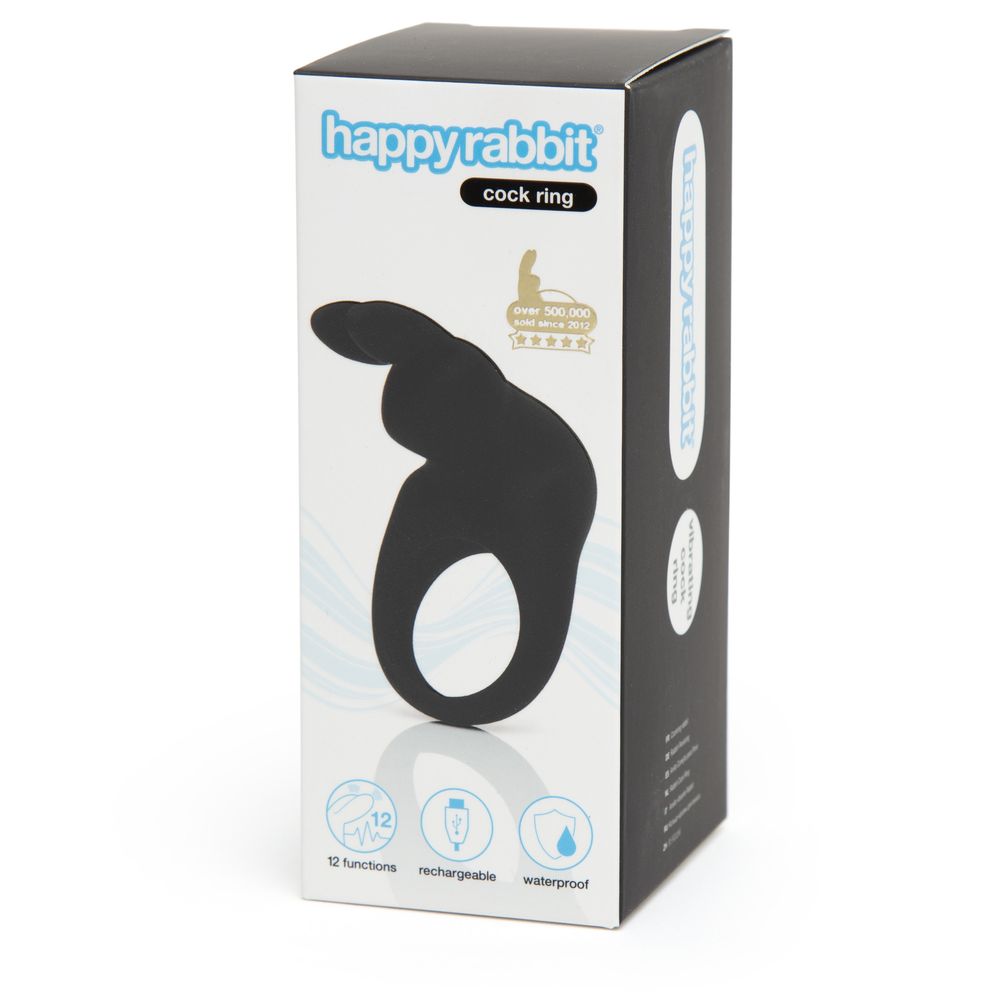 Эрекционное кольцо Happy Rabbit с вибрацией
