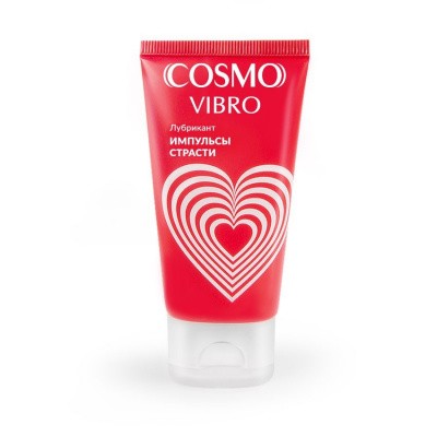Стимулирующий силикон. лубрикант COSMO VIBRO  для женщин 25 г