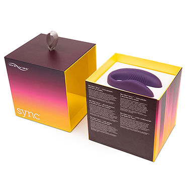 Вибратор для пар фиолетовый  WE-VIBE Sync