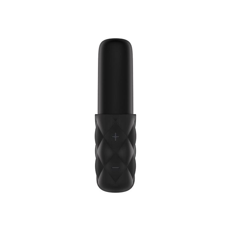 Мини-вибратор Satisfyer Mini Sparkling Darling черно-серебристый