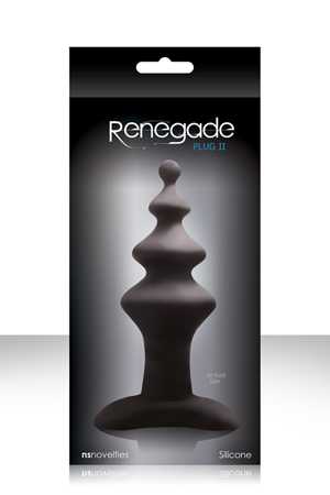 Анальная пробка RENEGADE - PLUG 2 черная