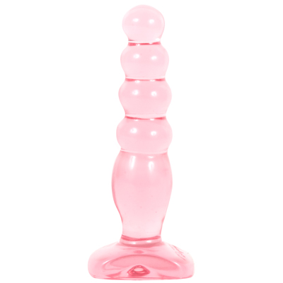 Анальная ёлочка розовая 5" Cristal Jellies