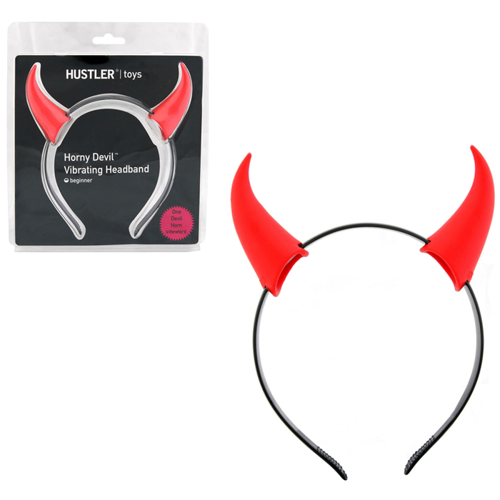 Ободок с вибрирующими рожками "HORNY DEVIL"