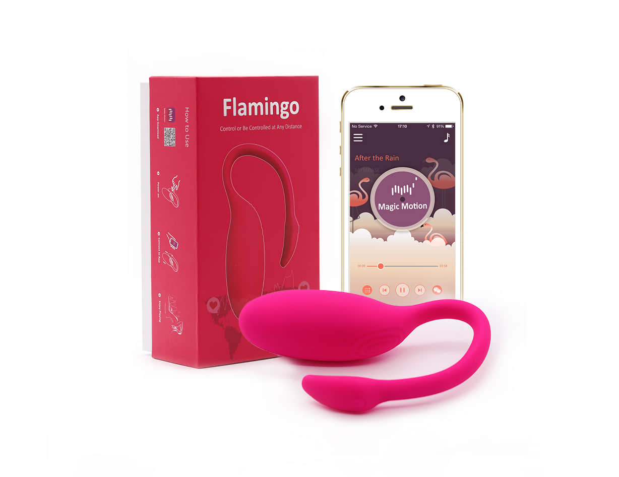 Вибростимулятор вагинальных мышц, тренажер Кегеля Magic Motion Flamingo