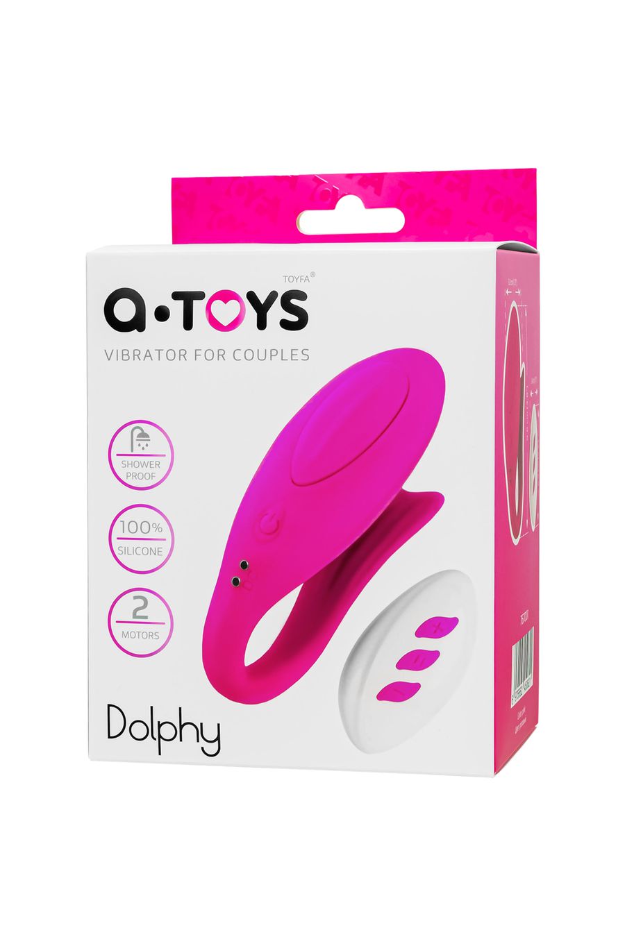 Вибратор для пар A-Toys by TOYFA Dolphy