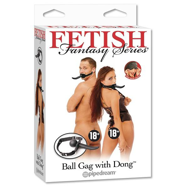 Кляп с фаллосом Ball Gag With Dong