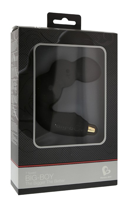 Вибростимулятор простаты черный Big Boy 7-  speed P-Spot vibrator Black