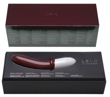 Анальный бордовый вибратор "Lelo Billy"