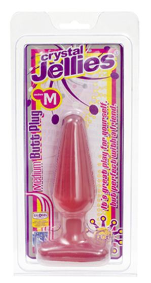 Анальная пробка "Cristal Jellies Medium средняя"